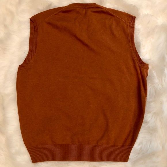 Jos. A. Bank Clay-Brown Sweater Vest - Picture 2 of 5